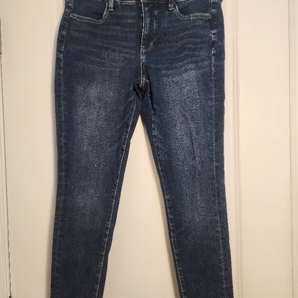 American Eagle Dark Blue Women's Skinny Jeans
